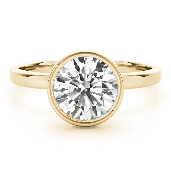 14K Solitaire New Mold Style Engagement Ring