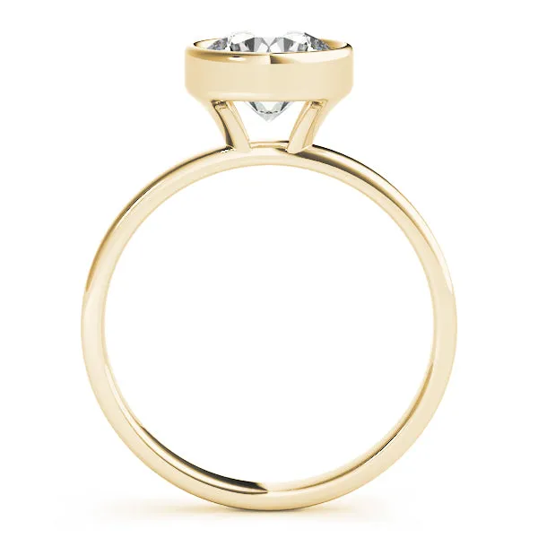 14K Solitaire New Mold Style Engagement Ring