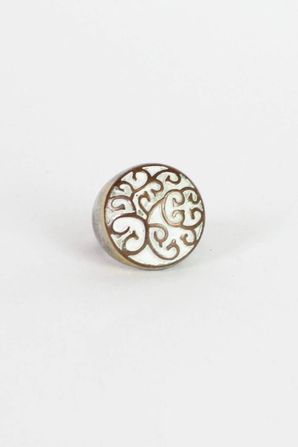 60s Filigree Cocktail Ring