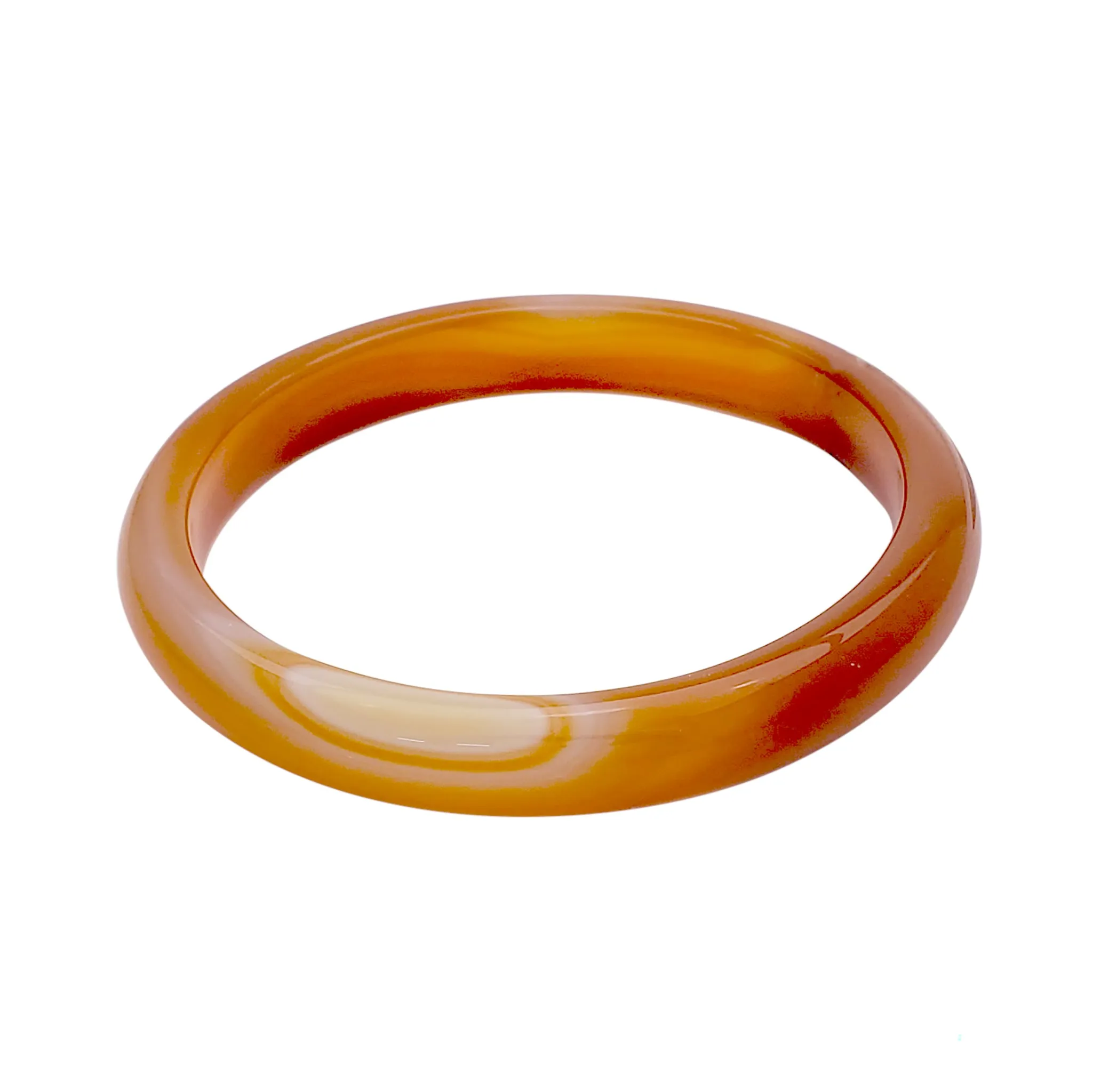 Agate Bangle Bracelet