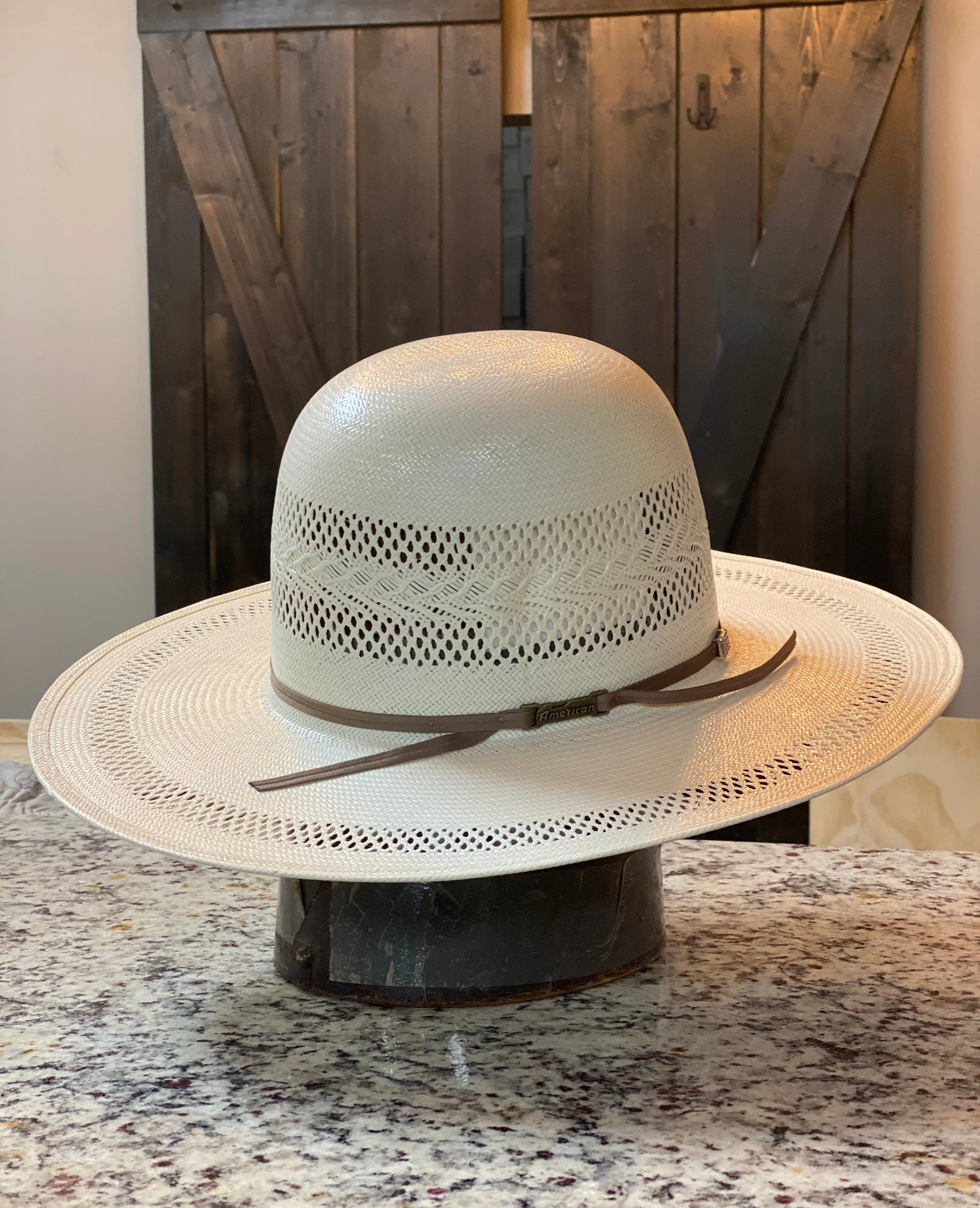 American Hat Company - Open Crown - 8100 2CAHS 4 1/4" Brim