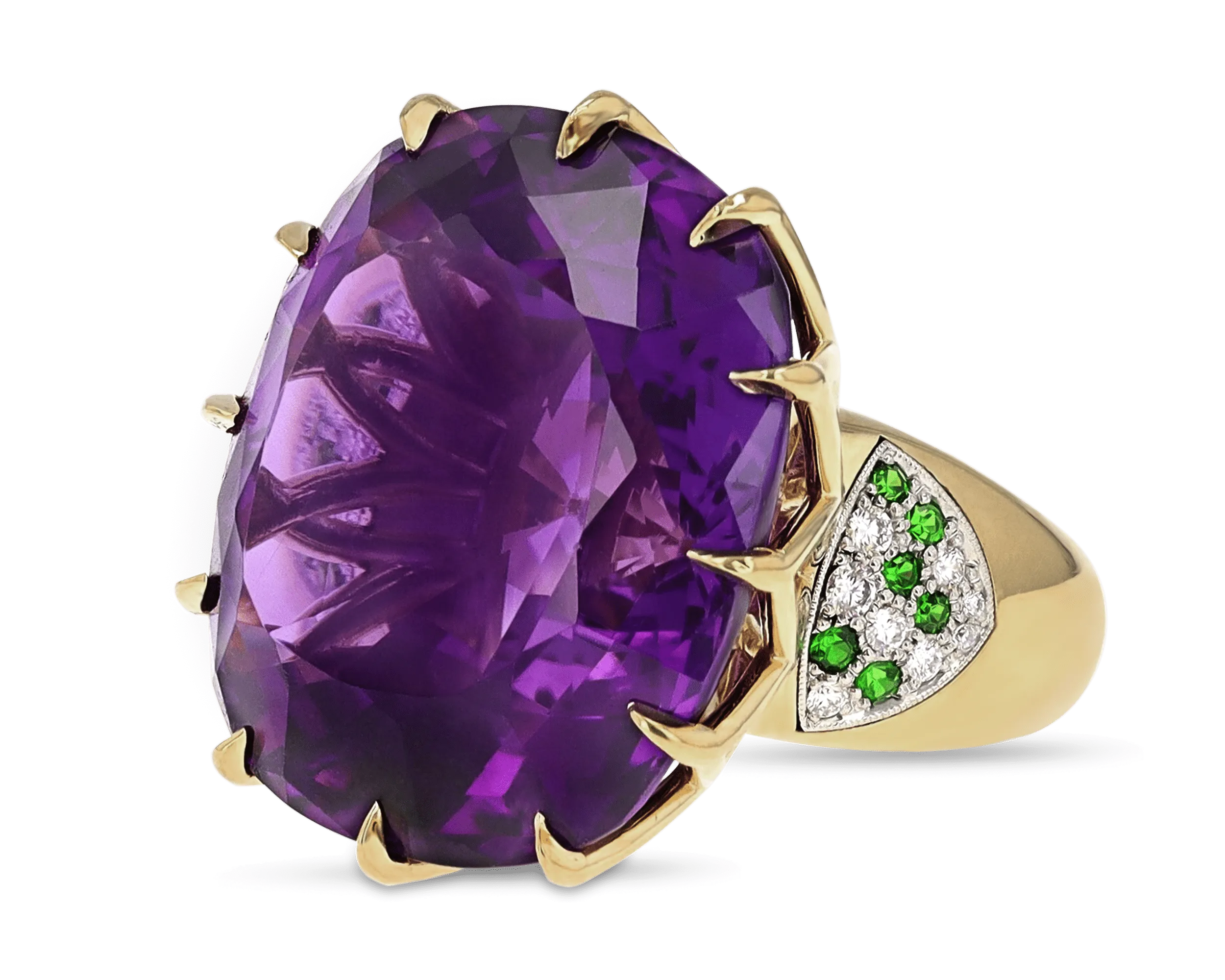 Amethyst Cocktail Ring, 51.49 Carats