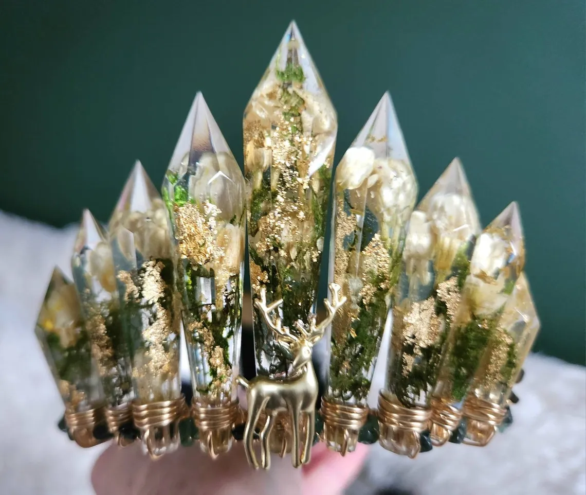 Artemis crown headpiece