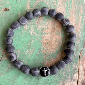 Buffalo Horn Faith Bracelet