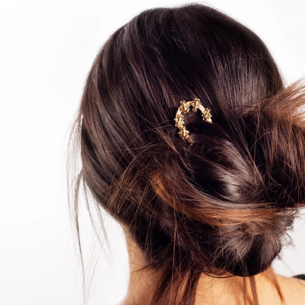 Busy Bees Hair Pin