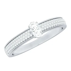 Classic Diamond Solitaire Engagement Ring