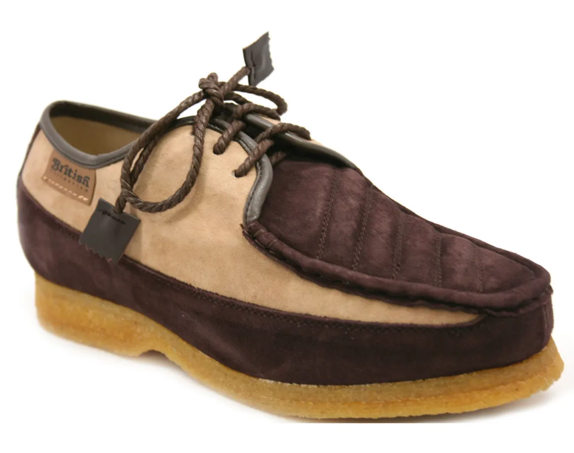 Crown Suede Lace-Up Shoe by The British Collection: Timeless Style and Comfort