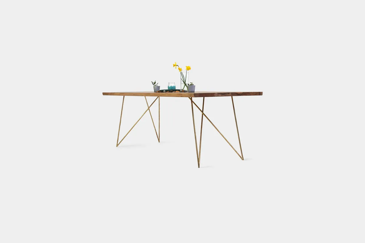 EMILIE S | Walnut Dining Bench