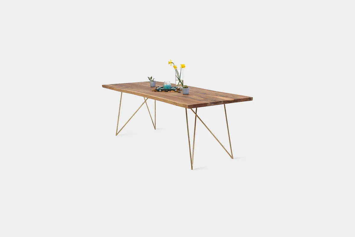 EMILIE S | Walnut Dining Bench