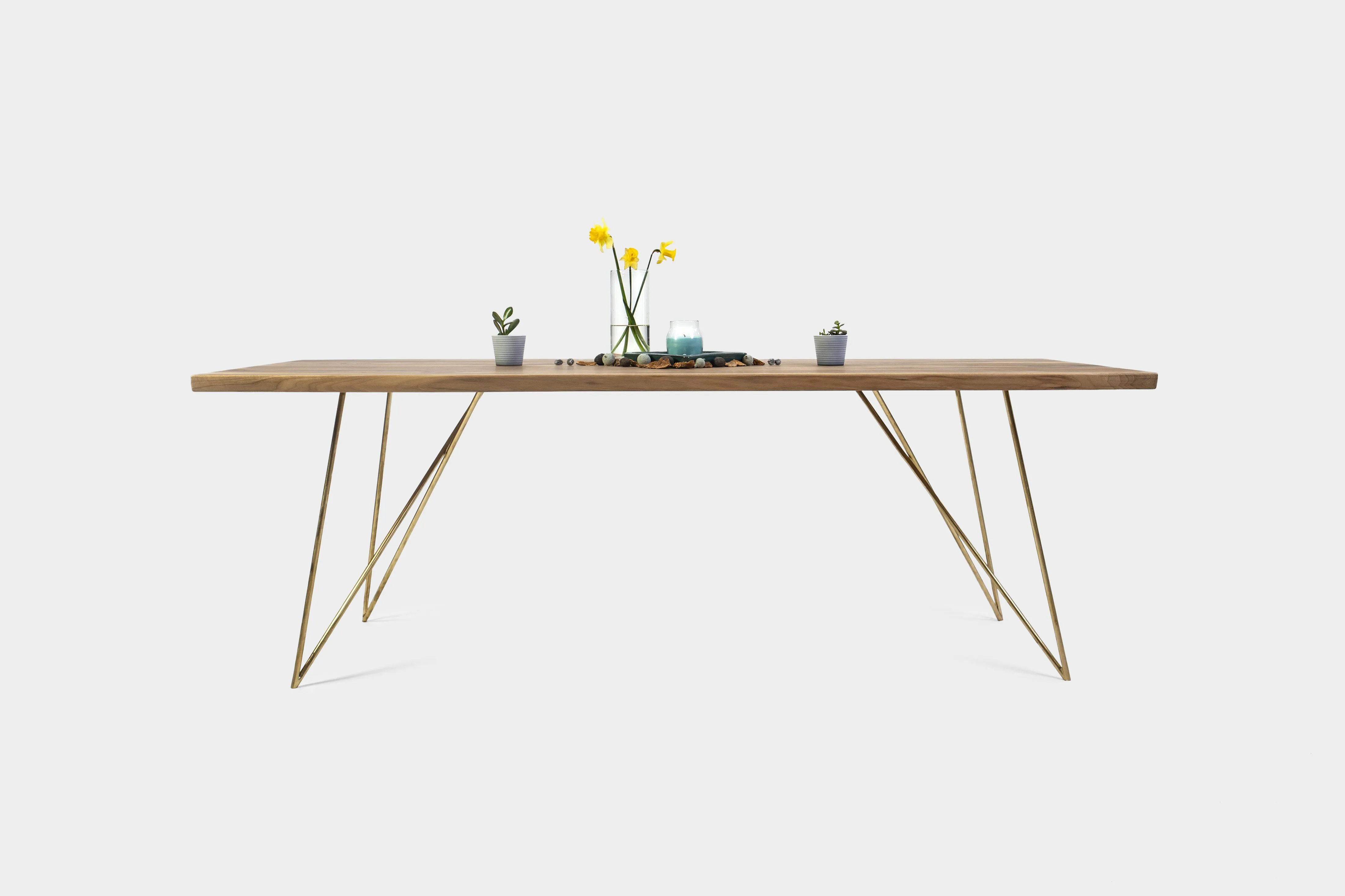 EMILIE S | Walnut Dining Bench