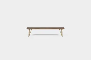 EMILIE S | Walnut Dining Bench