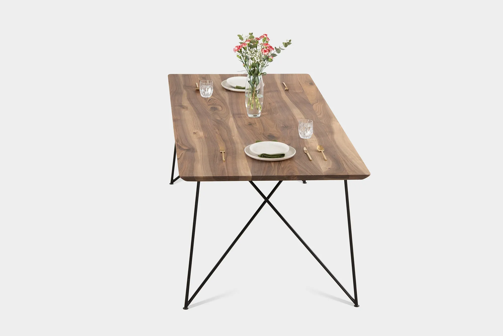 EMILIE | Walnut Dining Bench