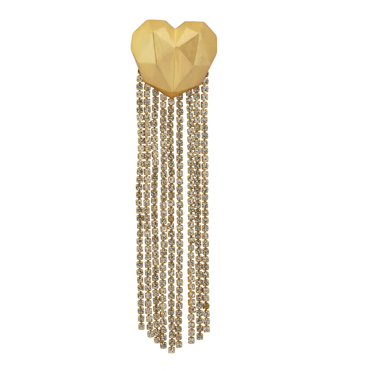 Glam in Hearts Statement Earrings