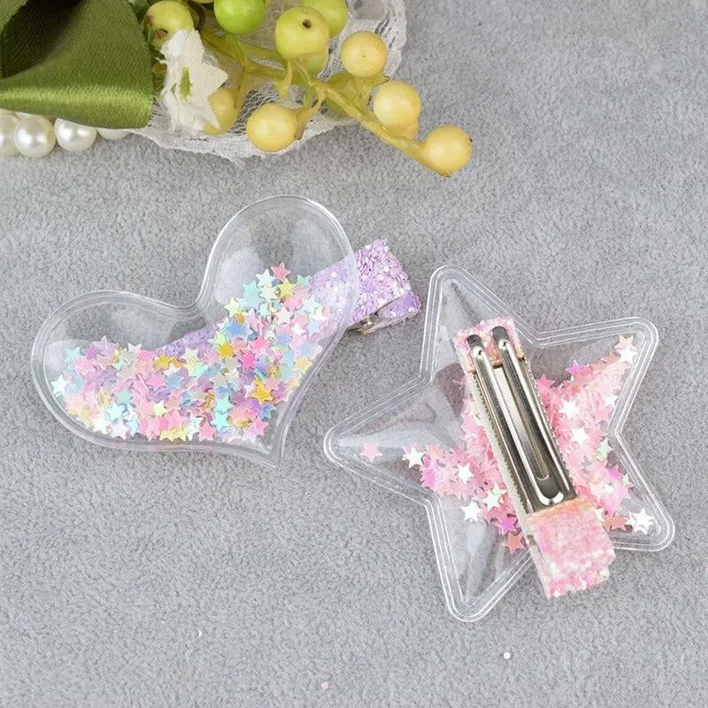 Glitter Confetti Clippies