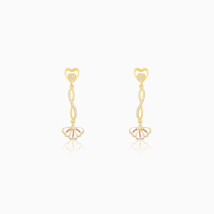 Golden Eye Bright Affection Earrings