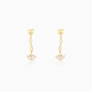 Golden Eye Bright Affection Earrings