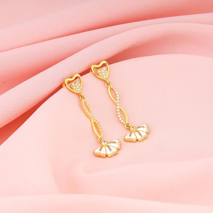 Golden Eye Bright Affection Earrings