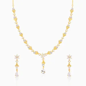 Golden Glinting Joy Zircon Set