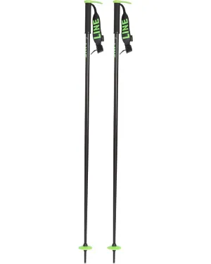 Hairpin Ski Poles - Black Green