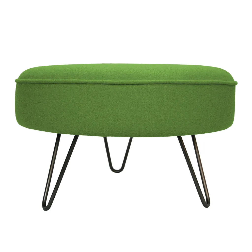 Large Hairpin Leg Footstool - 4 Colours