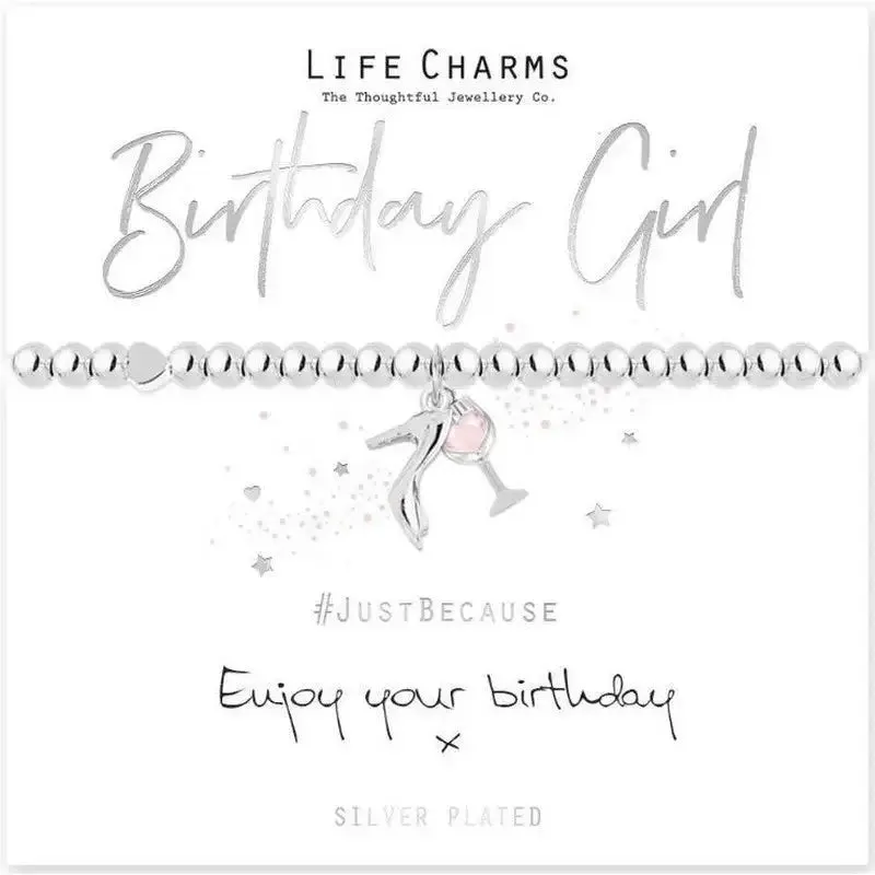 Life Charms Bracelets For Birthdays - Assorted Designs