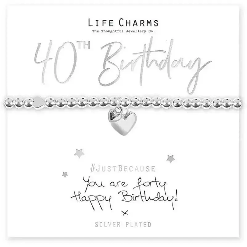 Life Charms Bracelets For Birthdays - Assorted Designs