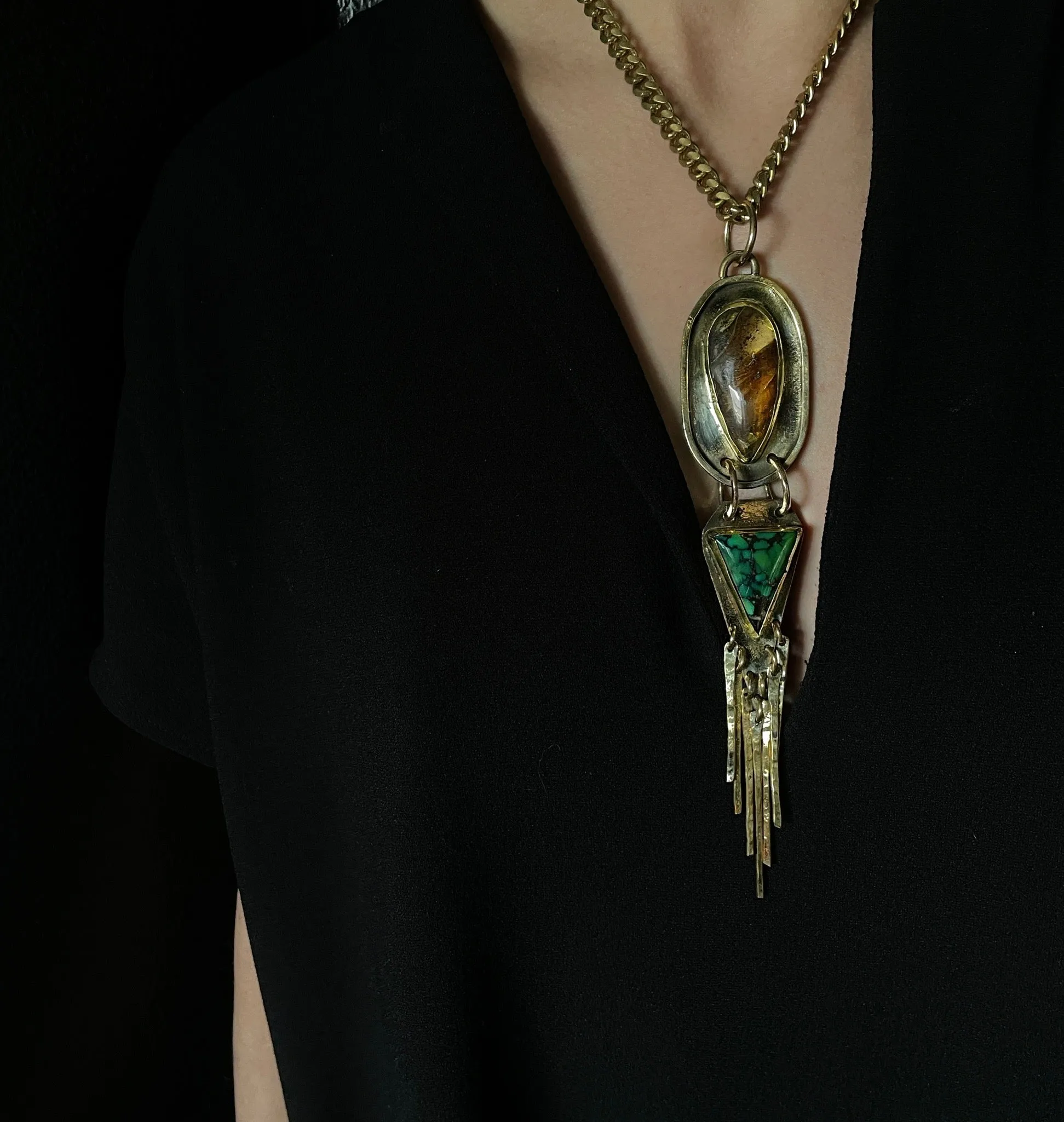 Liquid Land Necklace