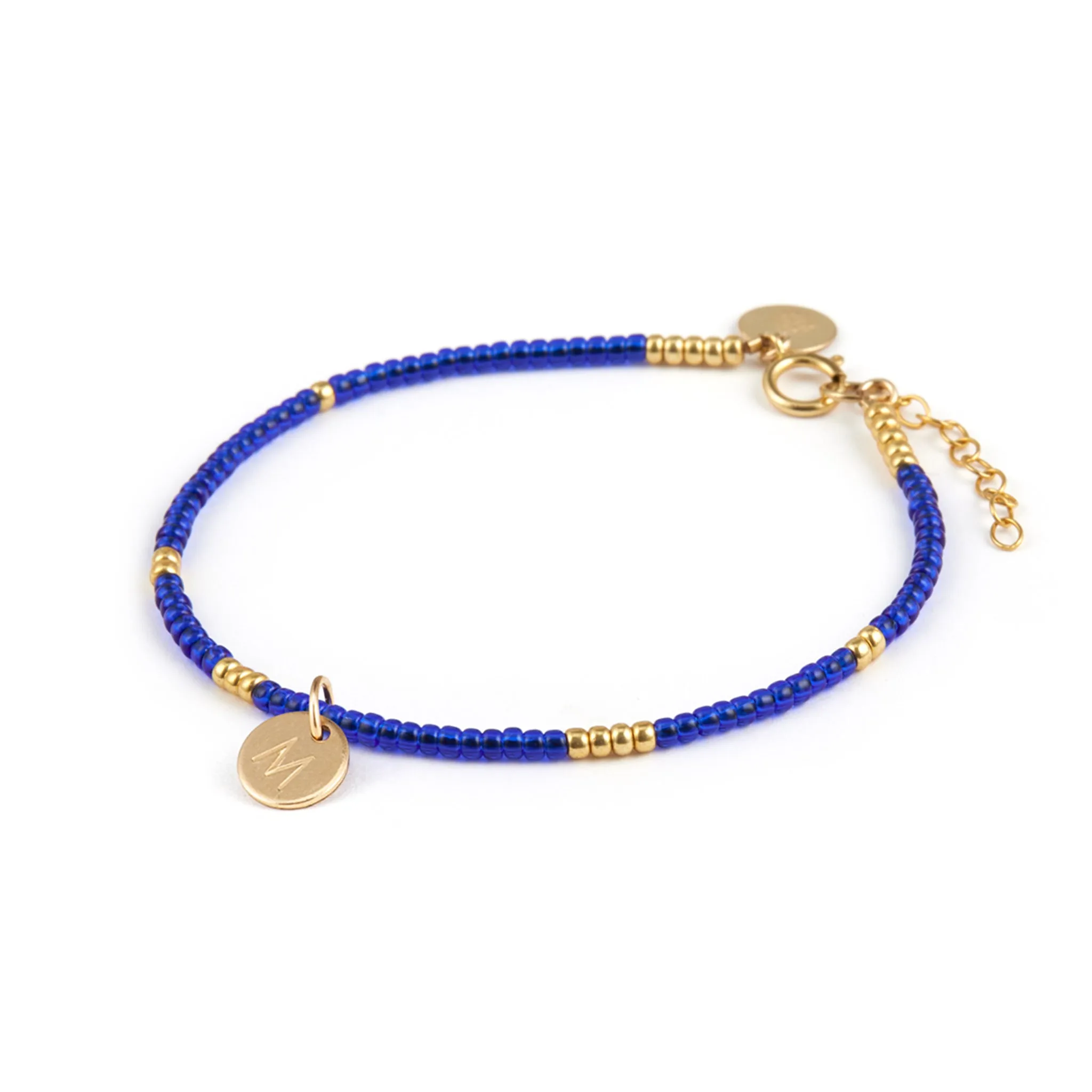 Morocco Blue Beaded Bracelet