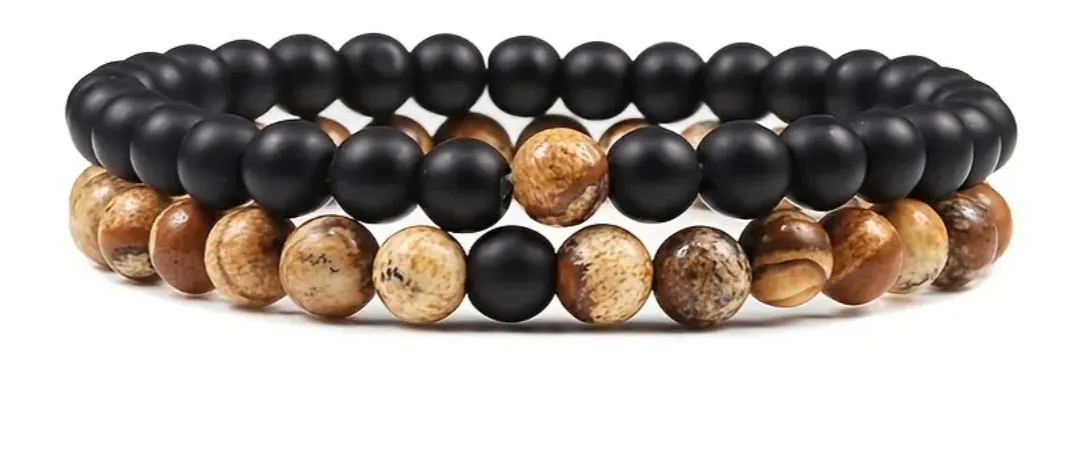 Natural Stone bracelet set