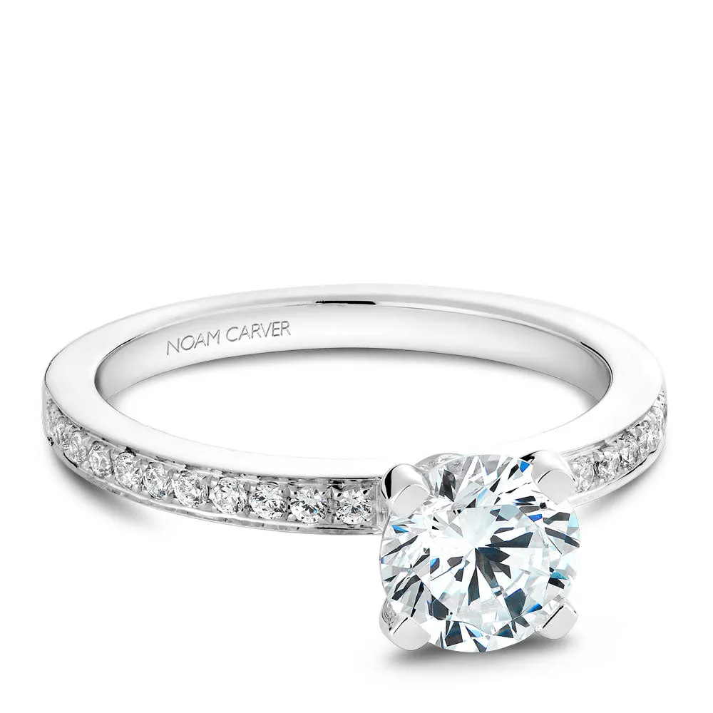 Noam Carver Engagement Ring - B012-01WS-100A