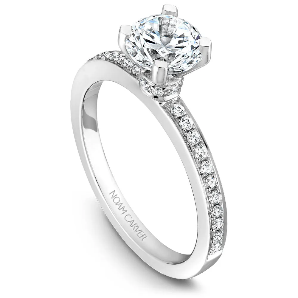 Noam Carver Engagement Ring - B012-01WS-100A