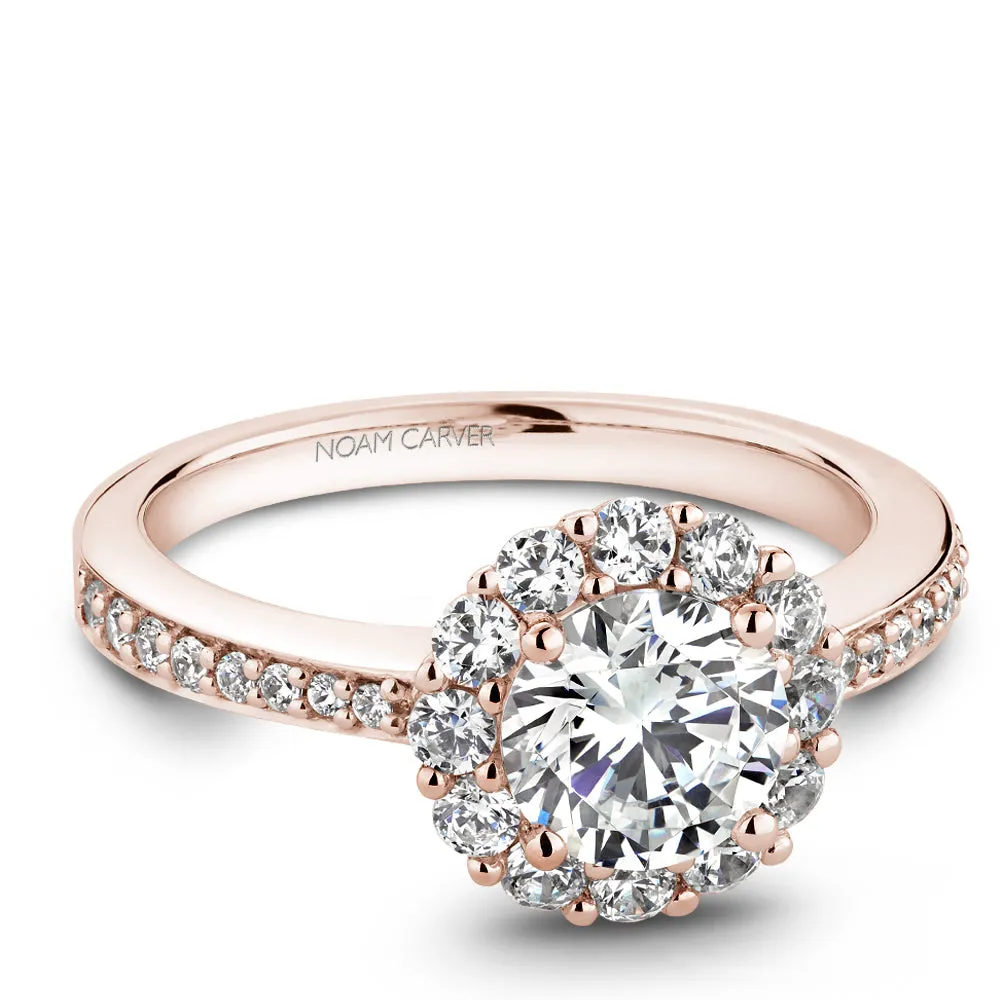 Noam Carver Engagement Ring - B100-07RS-100A