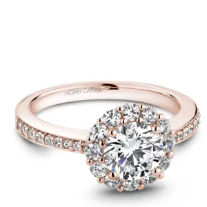 Noam Carver Engagement Ring - B100-07RS-100A