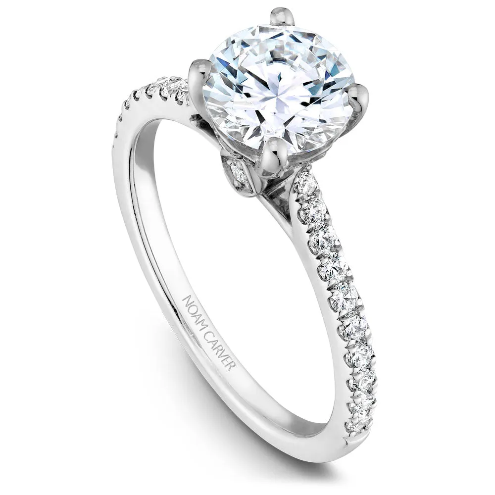 Noam Carver Engagement Ring - B142-02WS-100A