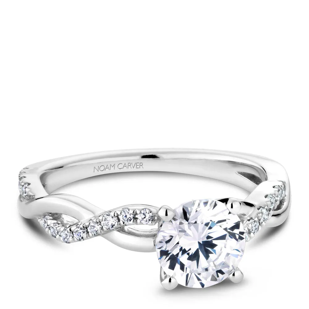 Noam Carver Engagement Ring - B185-02WS-100A