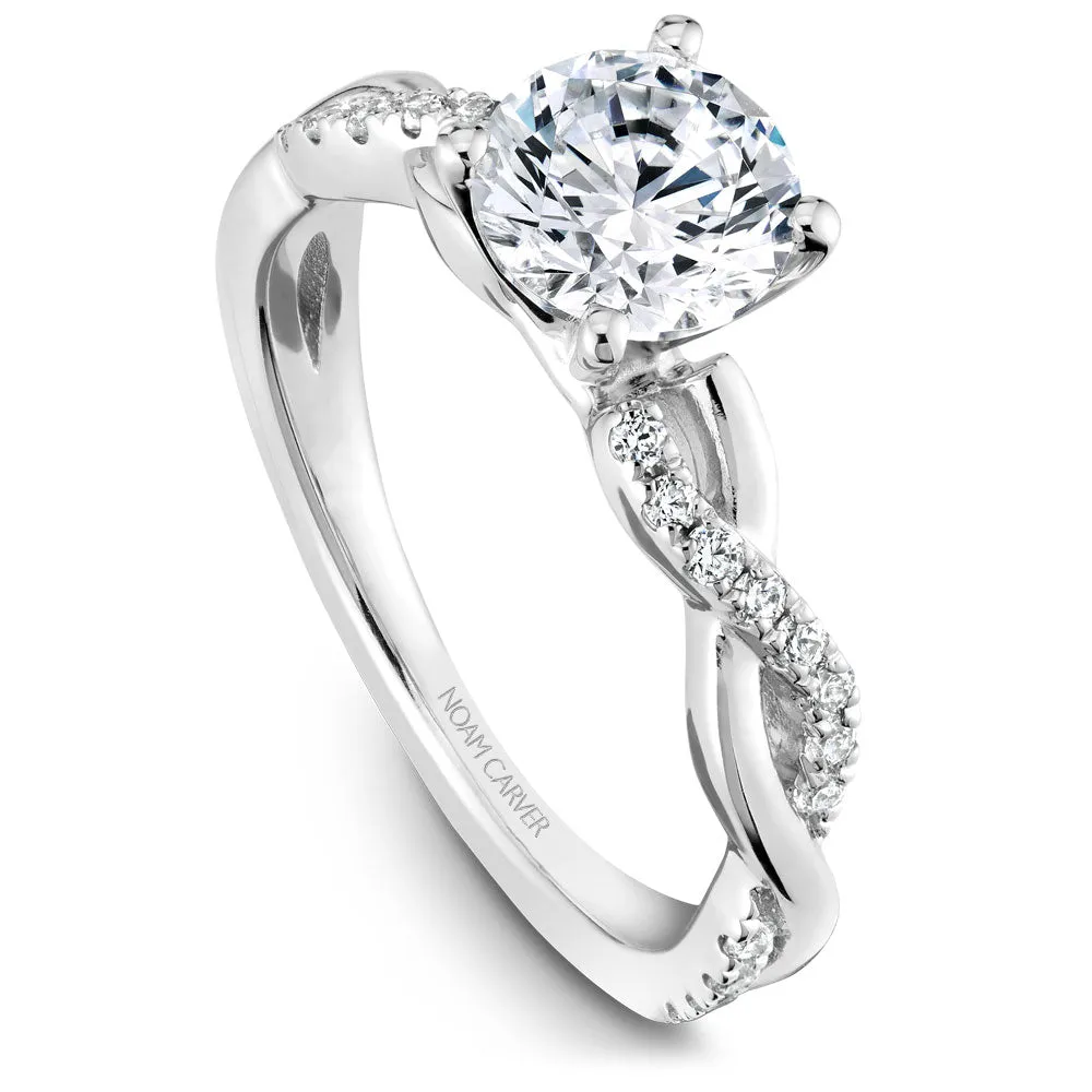 Noam Carver Engagement Ring - B185-02WS-100A