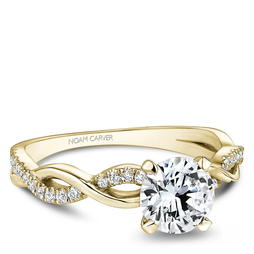 Noam Carver Engagement Ring - B503-01YM-100A