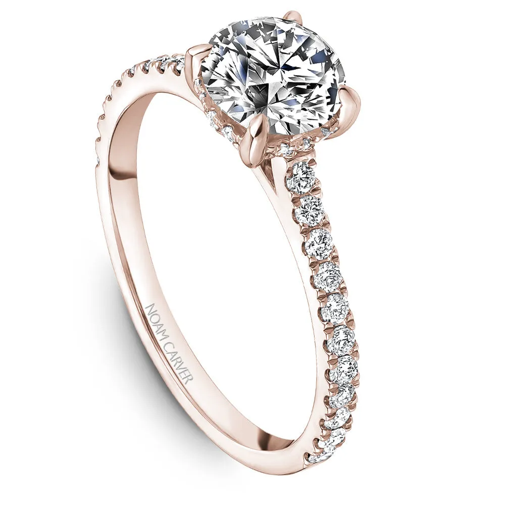 Noam Carver Engagement Ring - B505-01RS-100A