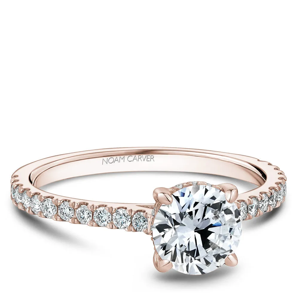 Noam Carver Engagement Ring - B505-01RS-100A