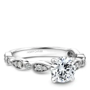 Noam Carver Engagement Ring - B515-01WS-100A