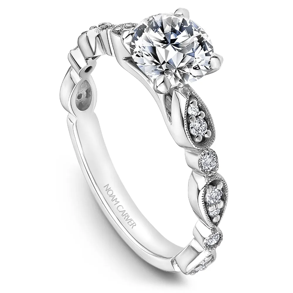 Noam Carver Engagement Ring - B515-01WS-100A