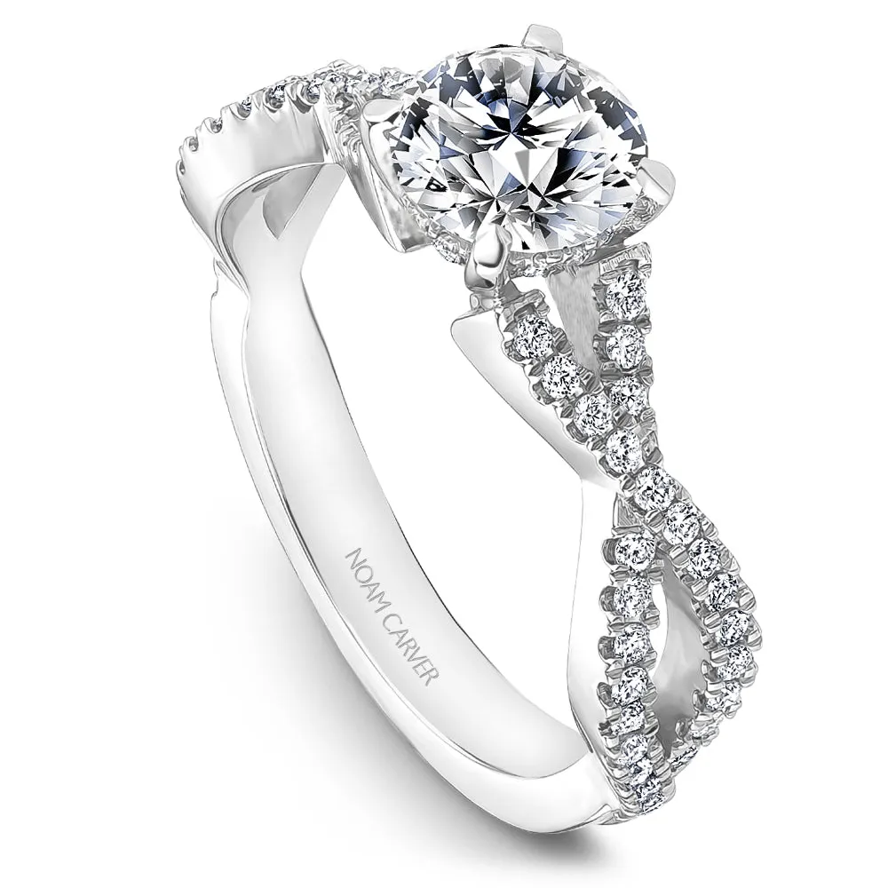 Noam Carver Engagement Ring - B522-01WZ-100A