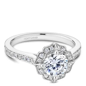 Noam Carver Engagement Ring - R031-01WZ-100A