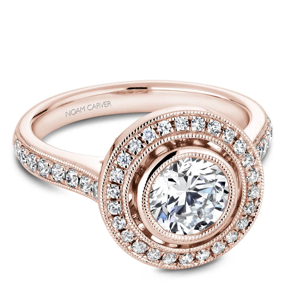 Noam Carver Engagement Ring - R040-02RS-100A