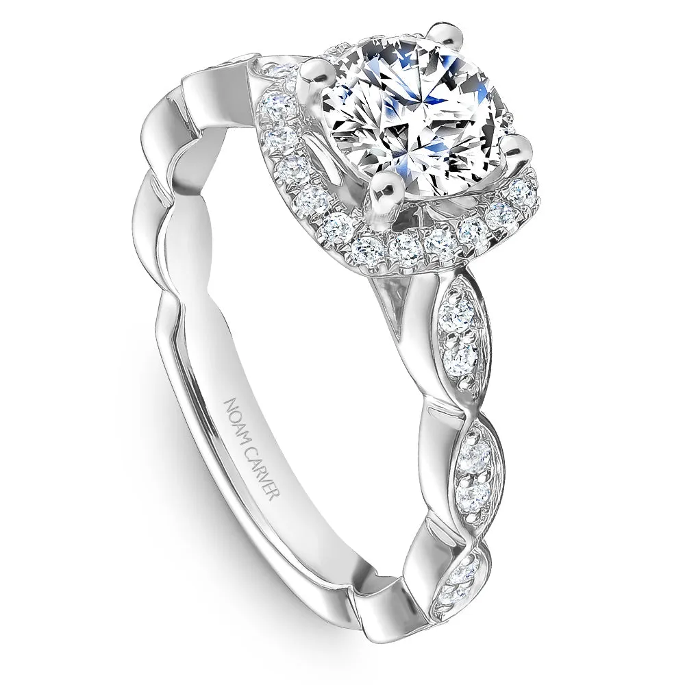 Noam Carver Engagement Ring - R056-01WS-100A