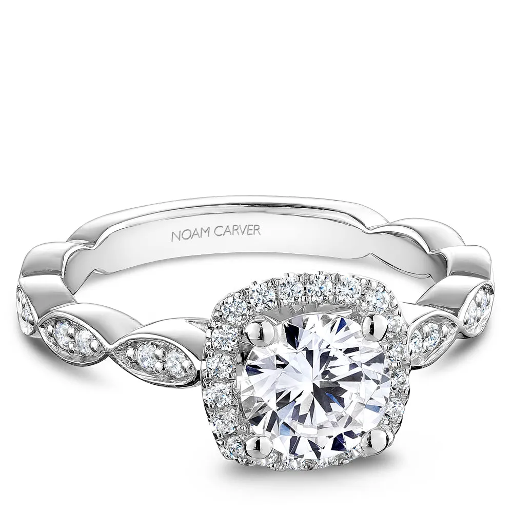 Noam Carver Engagement Ring - R056-01WS-100A