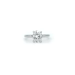 Oval Cut Moissanite Ring