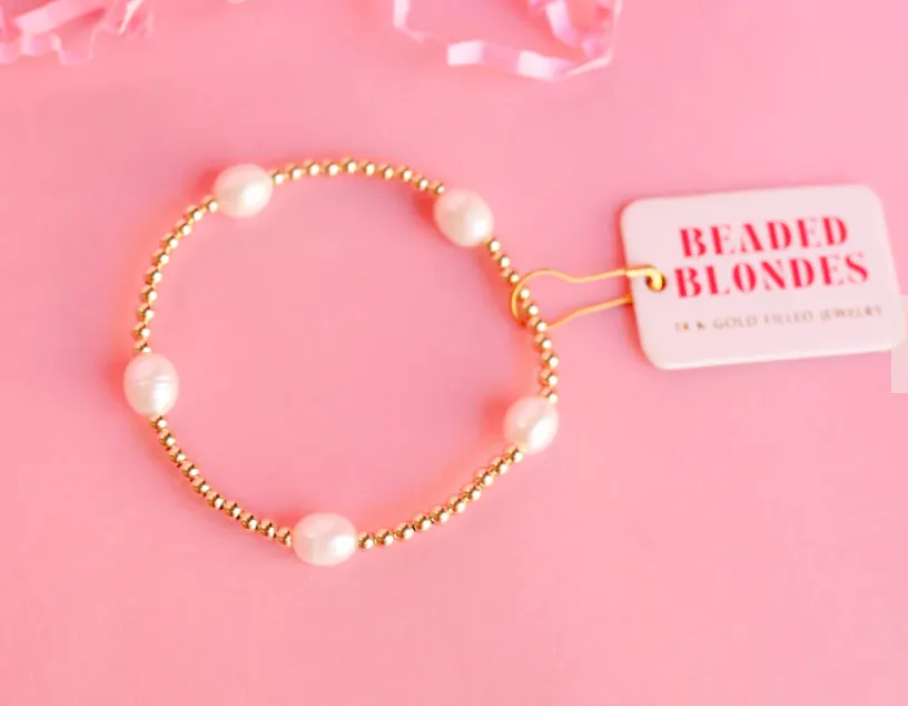 Pearl Poppi Bracelet Petite 6.25"