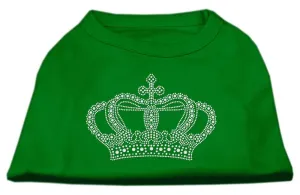 Rhinestone Crown Shirts Emerald Green XXXL (20)