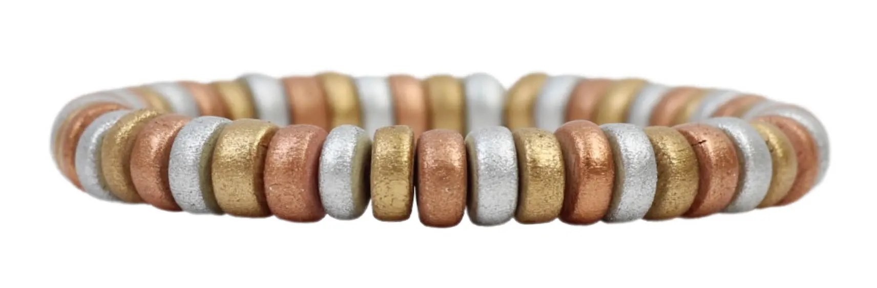 Stacker Stretch Bracelet - Multi Wood